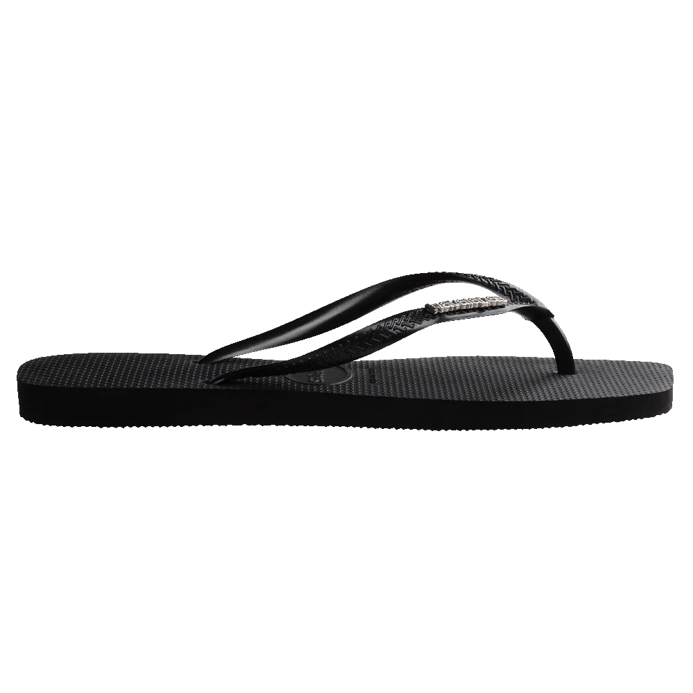 Havaianas | Slim Square Logo Metallic Jandal