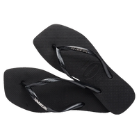 Havaianas | Slim Square Logo Metallic Jandal