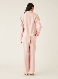 Esmaee Antigua Blazer | Pink