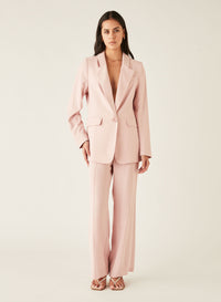 Esmaee Antigua Blazer | Pink