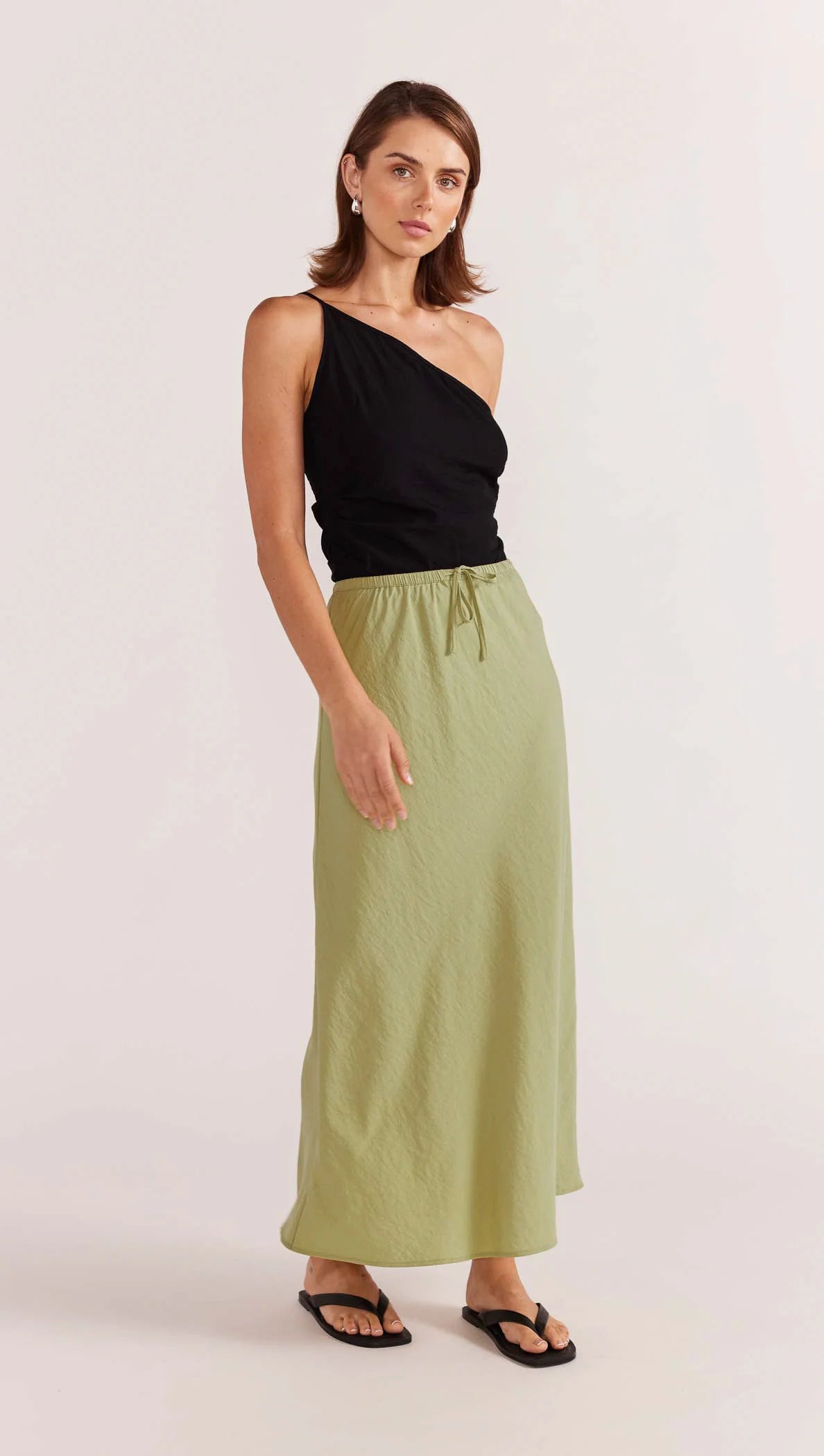 Staple the Label | Alexe Bias Midi Skirt