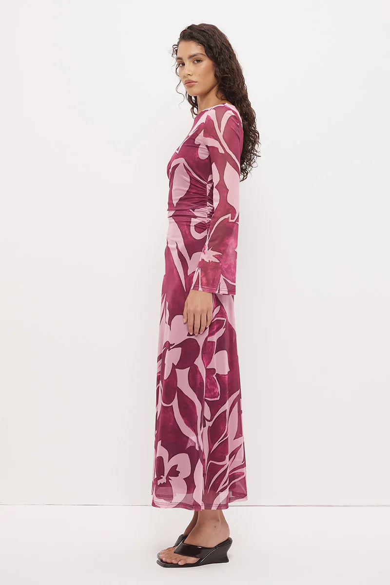 Mon Renn | Peta Sheer Maxi Dress