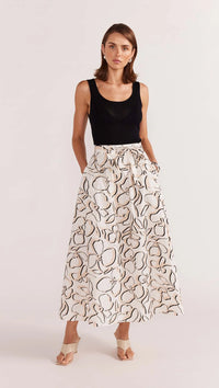 Staple the Label | Amina Midi Skirt