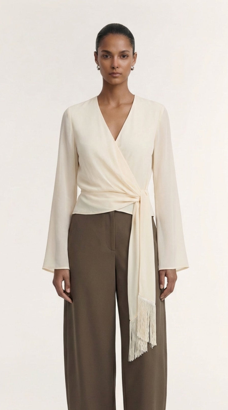 Staple the Label | Willow Wrap Blouse