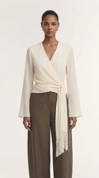 Staple the Label | Willow Wrap Blouse