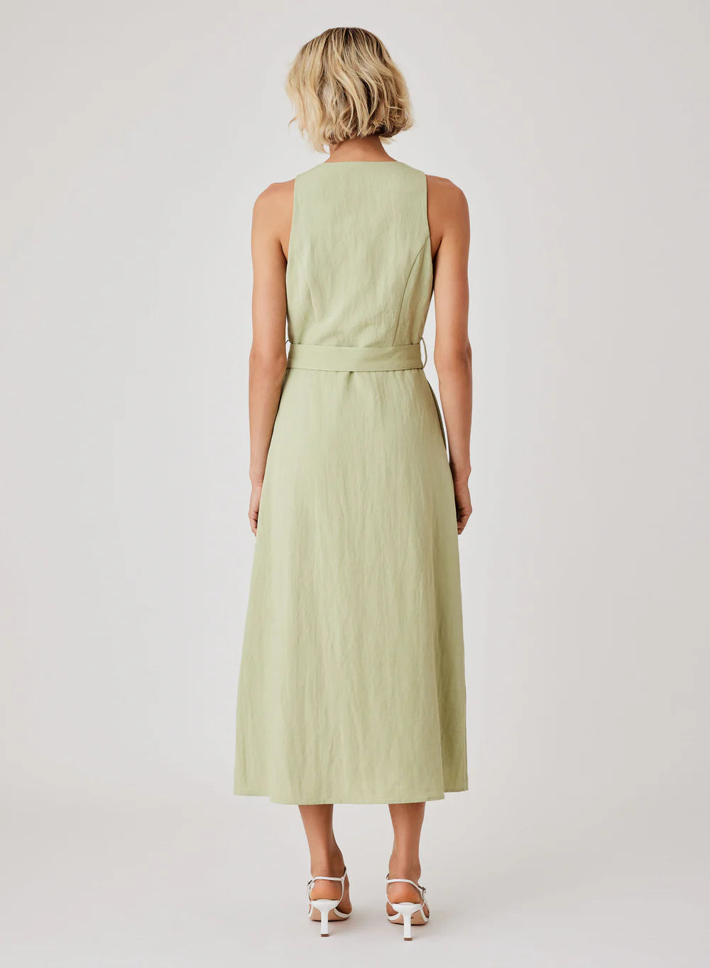 Esmaee Ritual Midi Dress | Fern