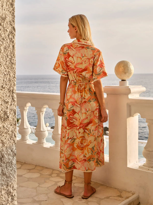 Fate + Becker | Elodie Midi Shirt Dress