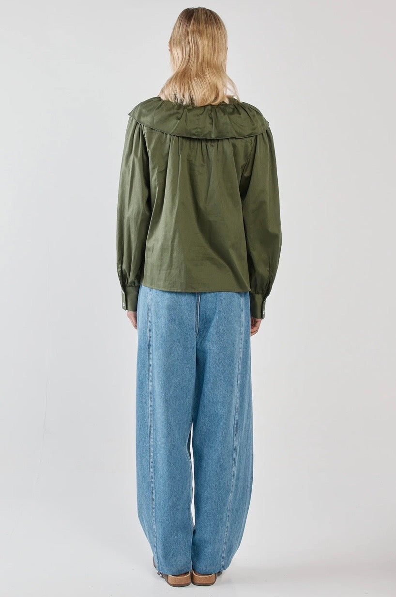 Sass | Artha Frill Blouse