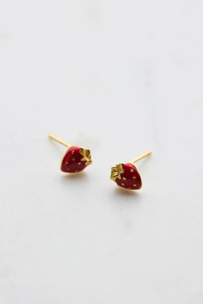 Zafino | Strawberry Stud Earring