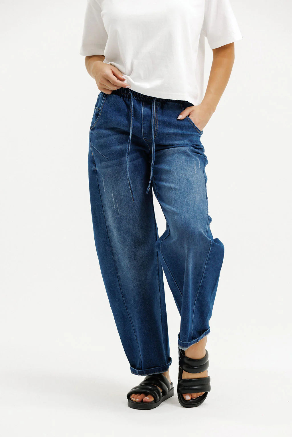 Homelee | Barrel Jeans