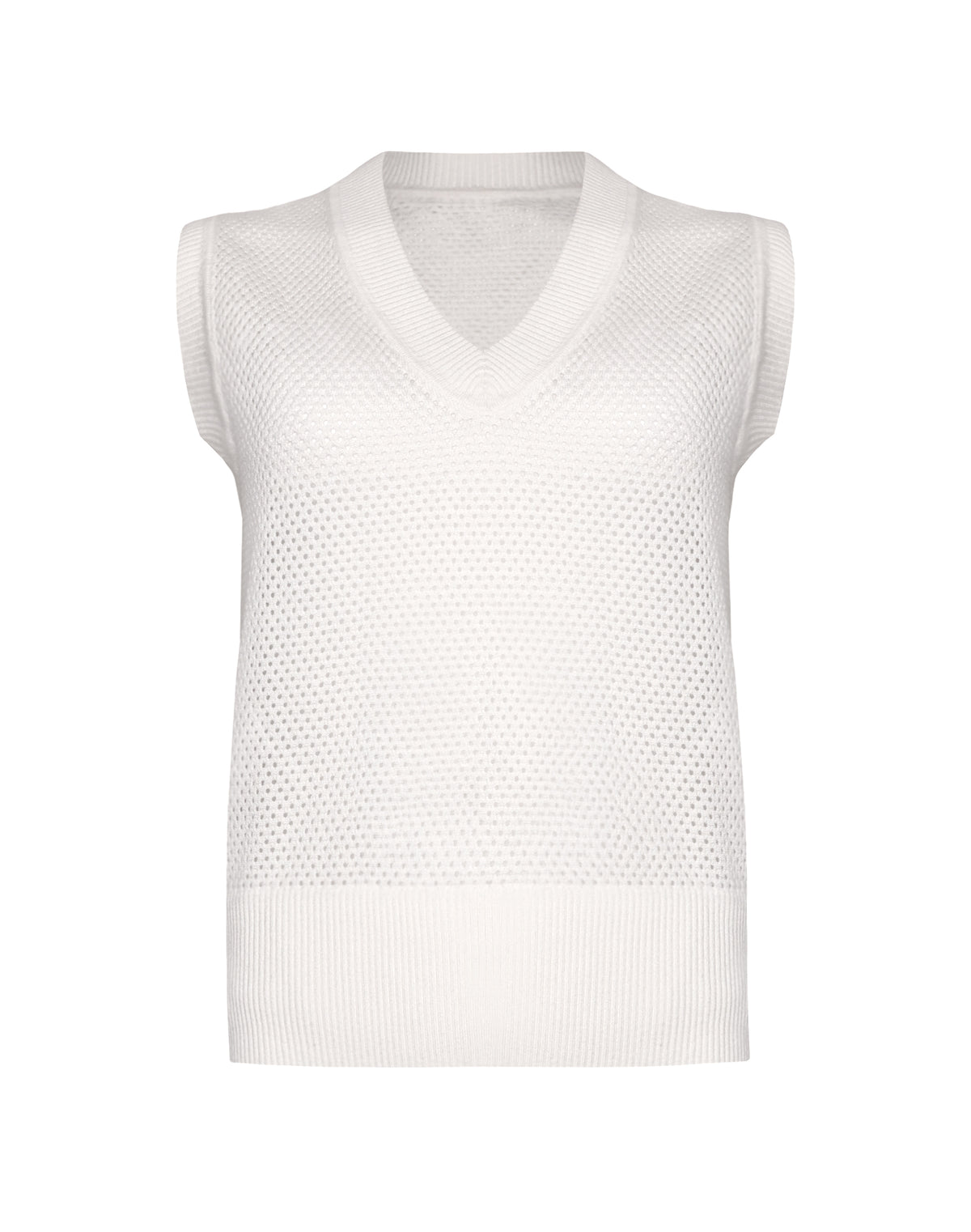 Storm | Mesh Silk Cotton Vest