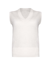 Storm | Mesh Silk Cotton Vest