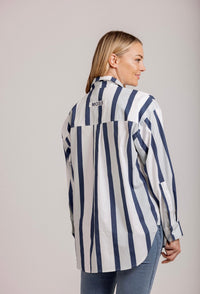 Moss | Maxwell Stripe Shirt