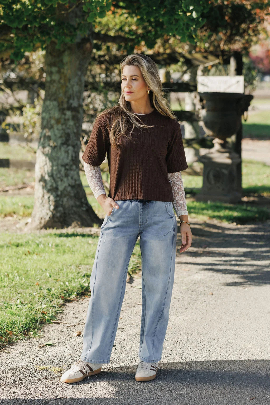 Homelee | Barrel Jeans