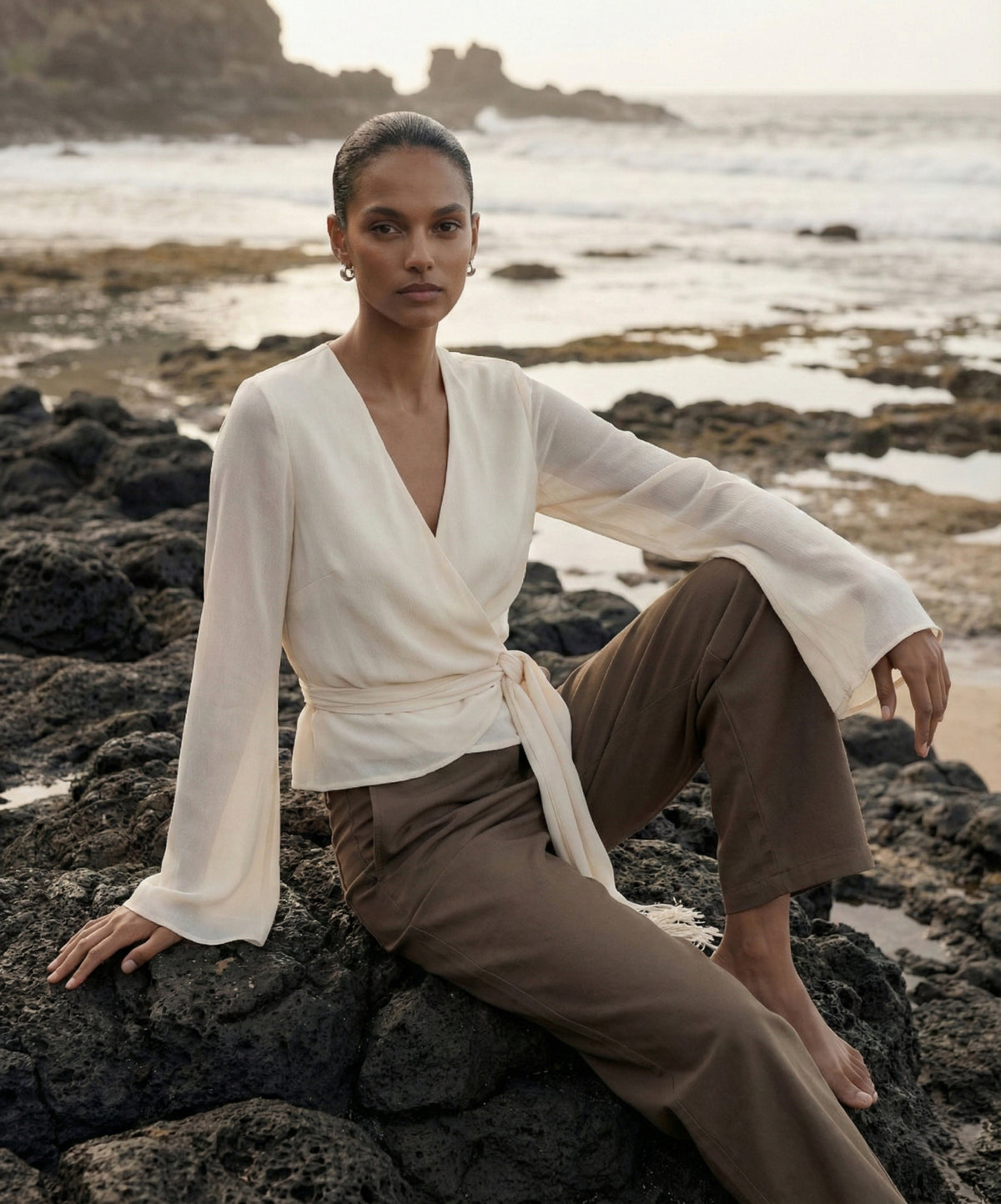 Staple the Label | Willow Wrap Blouse