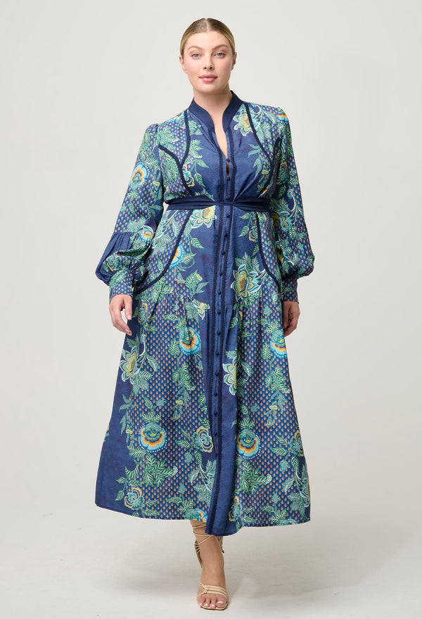 Once Was | Esmeralda Midi Dress
