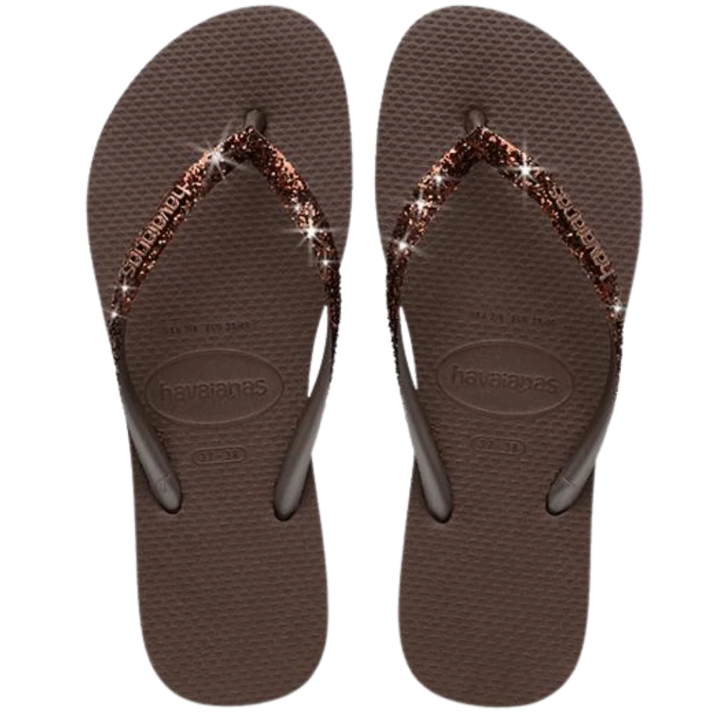 Havaianas | Slim Glitter II Brown