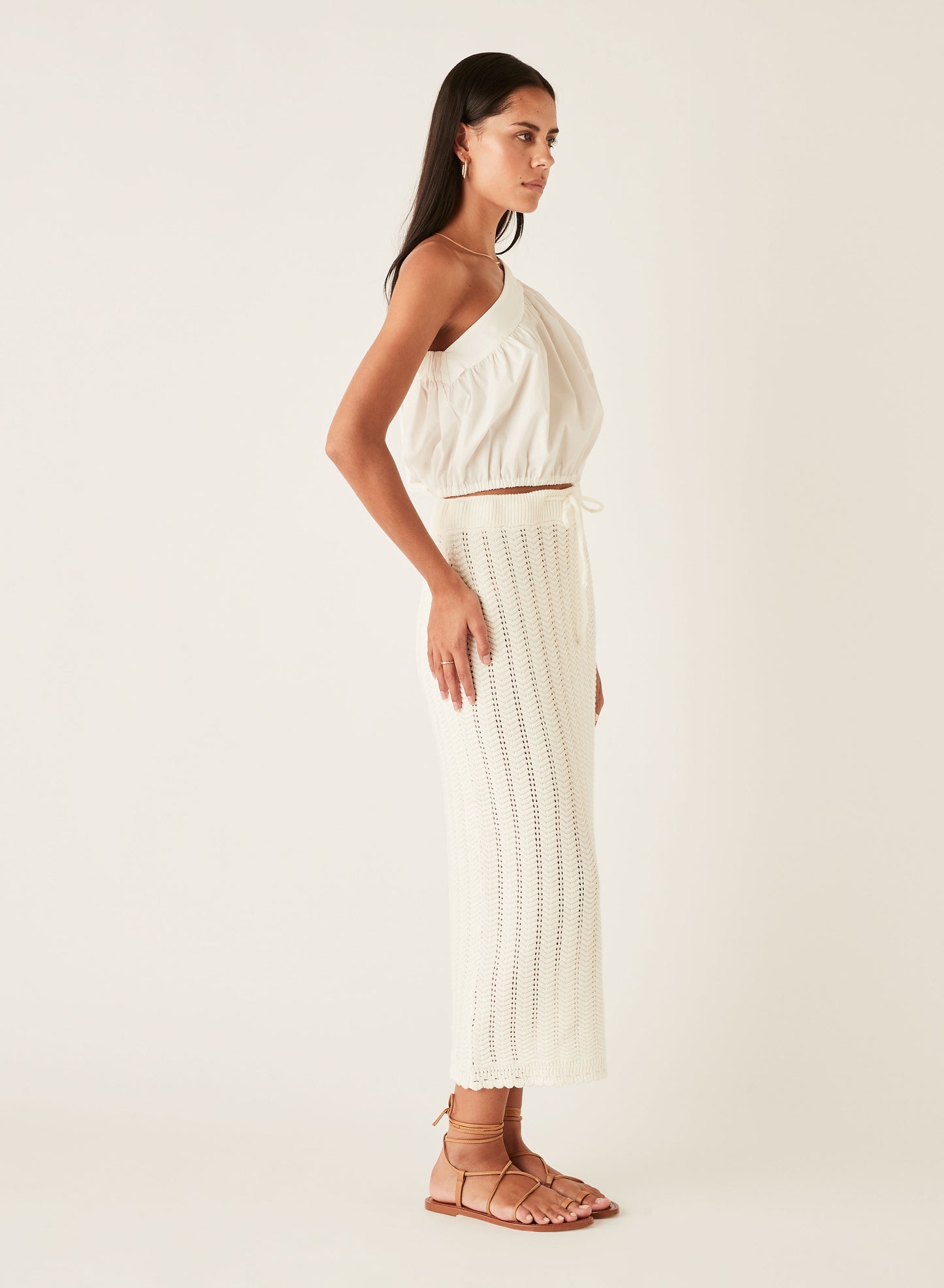 Esmaee Aegean Skirt | White