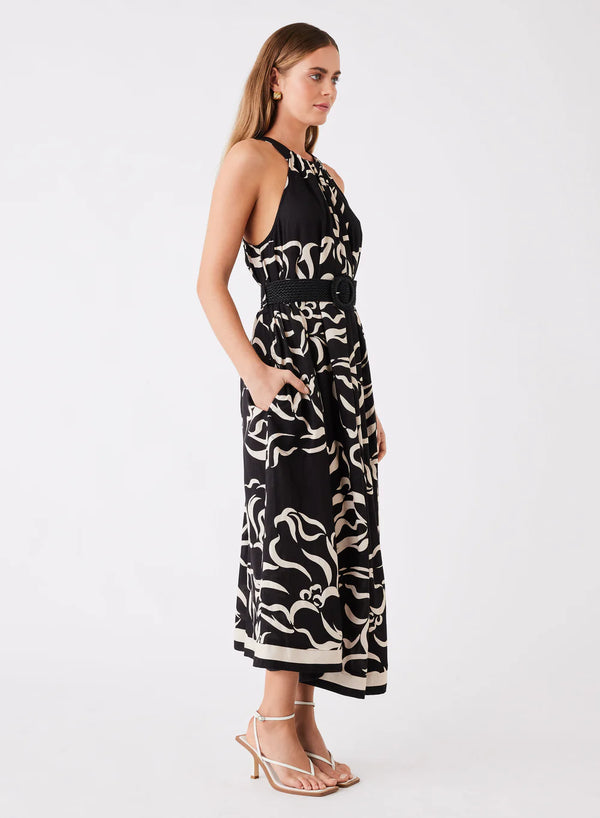 Esmaee | Sandy Wave Midi Dress