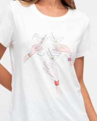 Paper Heart | Martini Tee