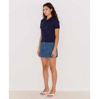 MINKPINK | Lila Pointelle Knit Tee