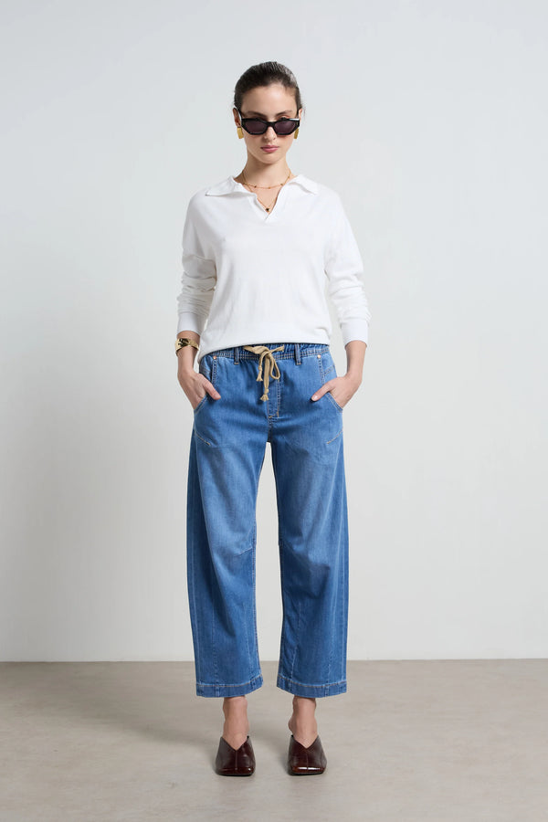 Dricoper | Active Rodeo Blue Barrel Jeans