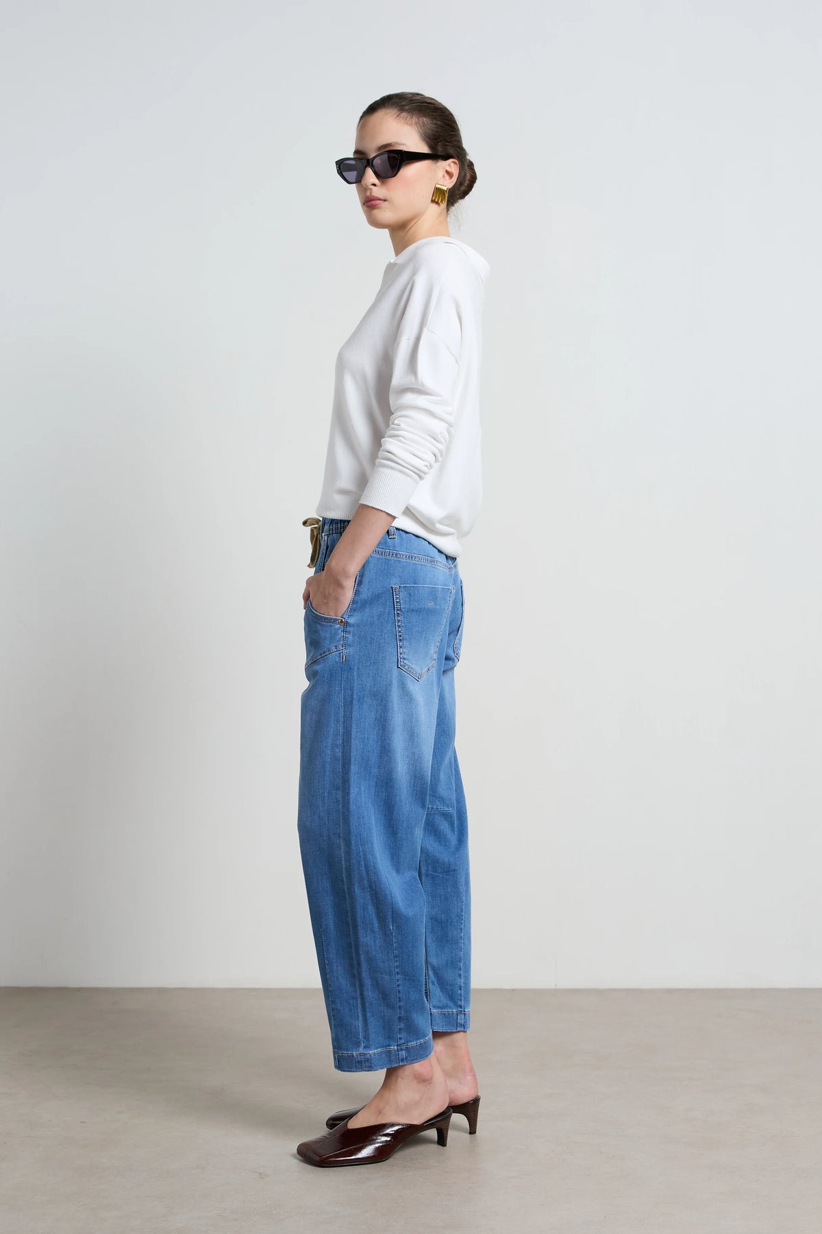 Dricoper | Active Rodeo Blue Barrel Jeans