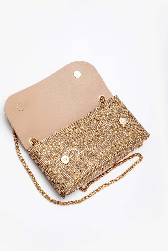 Antler | Champagne Clutch