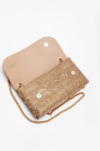 Antler | Champagne Clutch