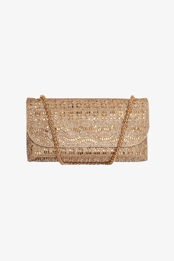 Antler | Champagne Clutch