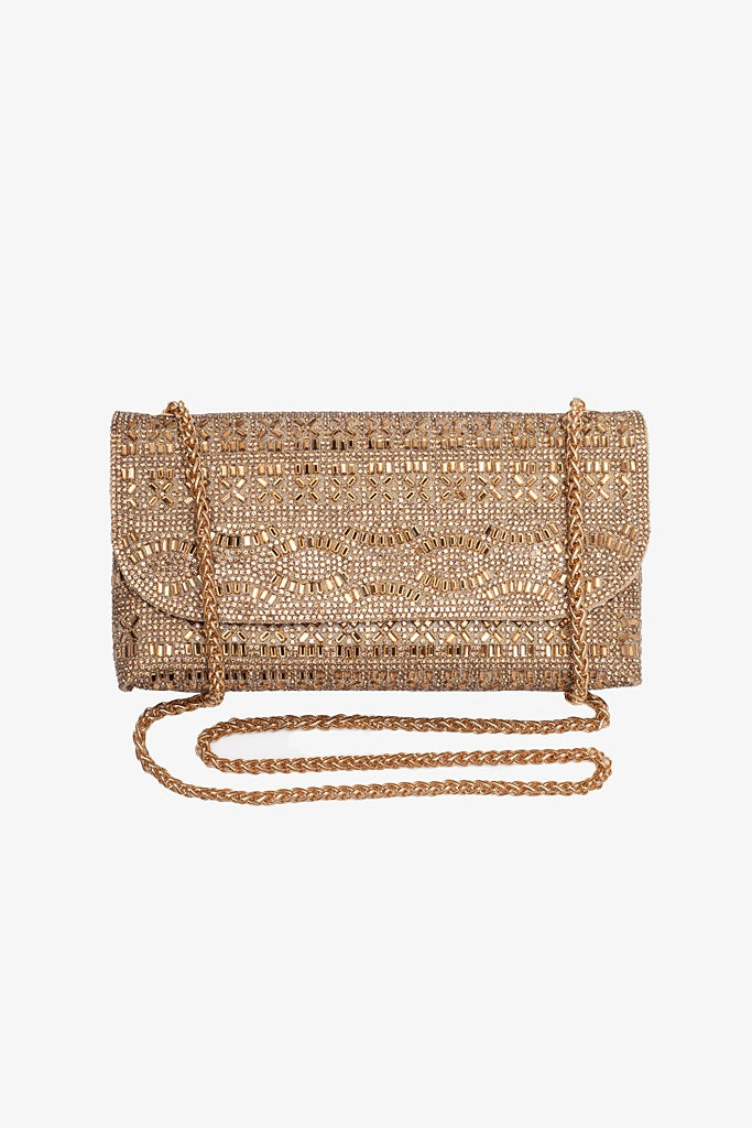 Antler | Champagne Clutch