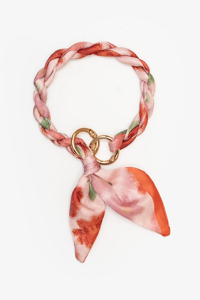 Antler | Twisted Scarf Keychain