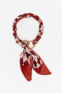Antler | Twisted Scarf Keychain