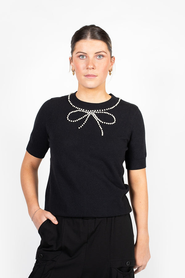Antler | Bow'tiful Knit Tee