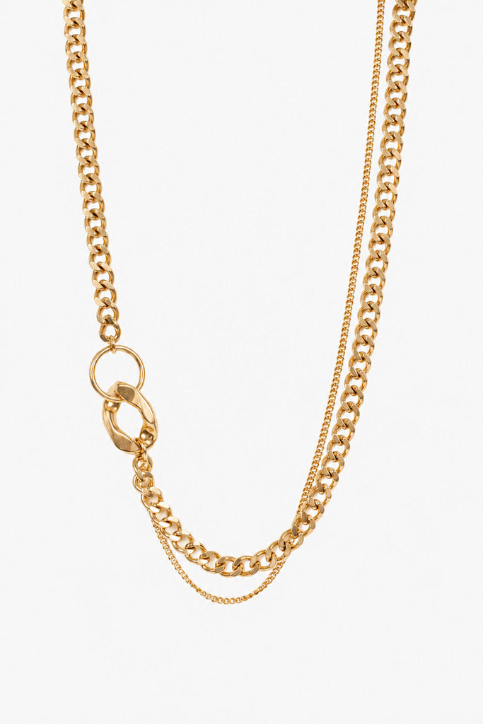 Antler | Gold Double Chain Necklace