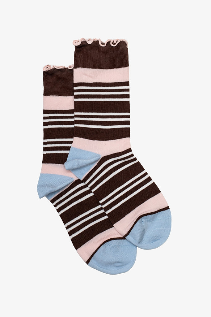 Antler | Cocoa Candy Sock