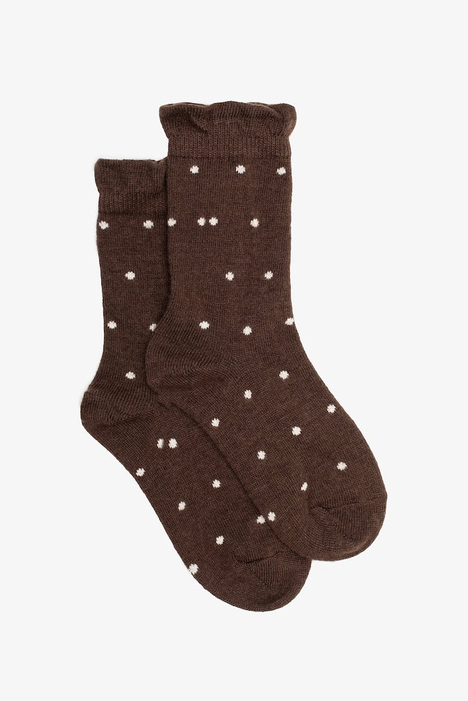 Antler | Cocoa Spot Sock