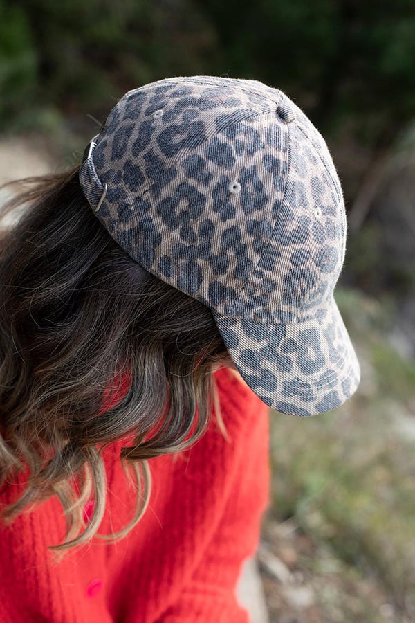 Antler | Leopard Cap