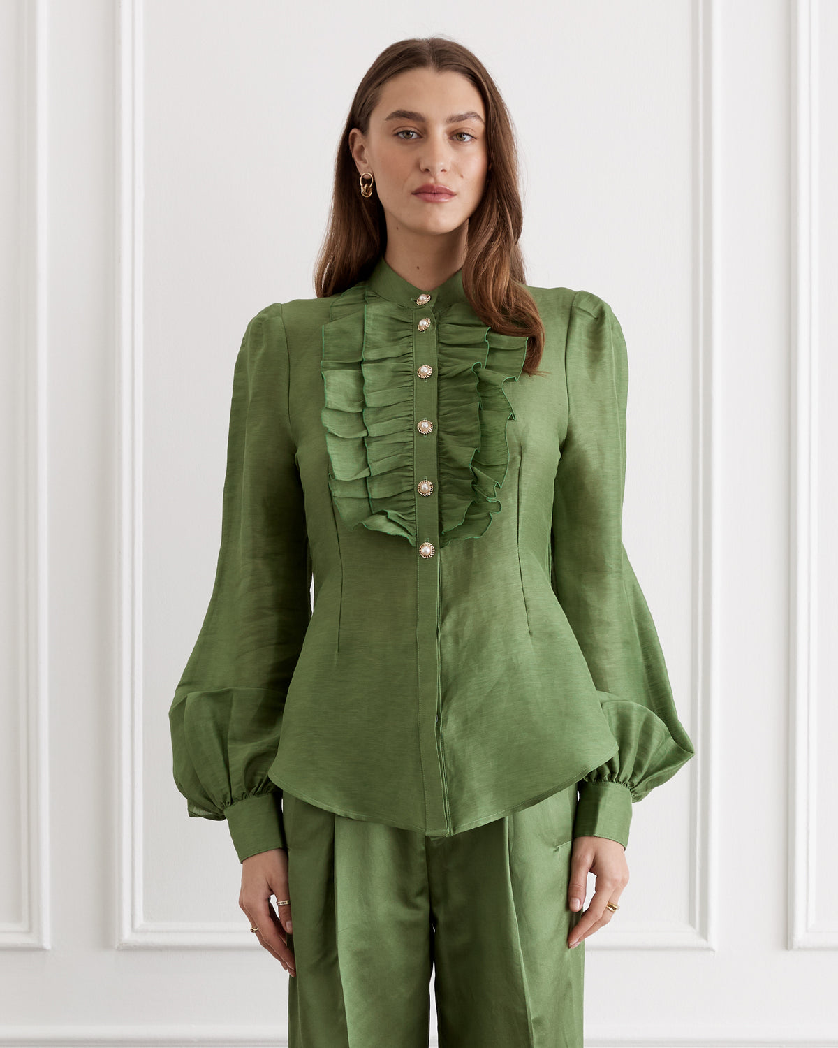 Aqua Blu | Anastasia Blouse