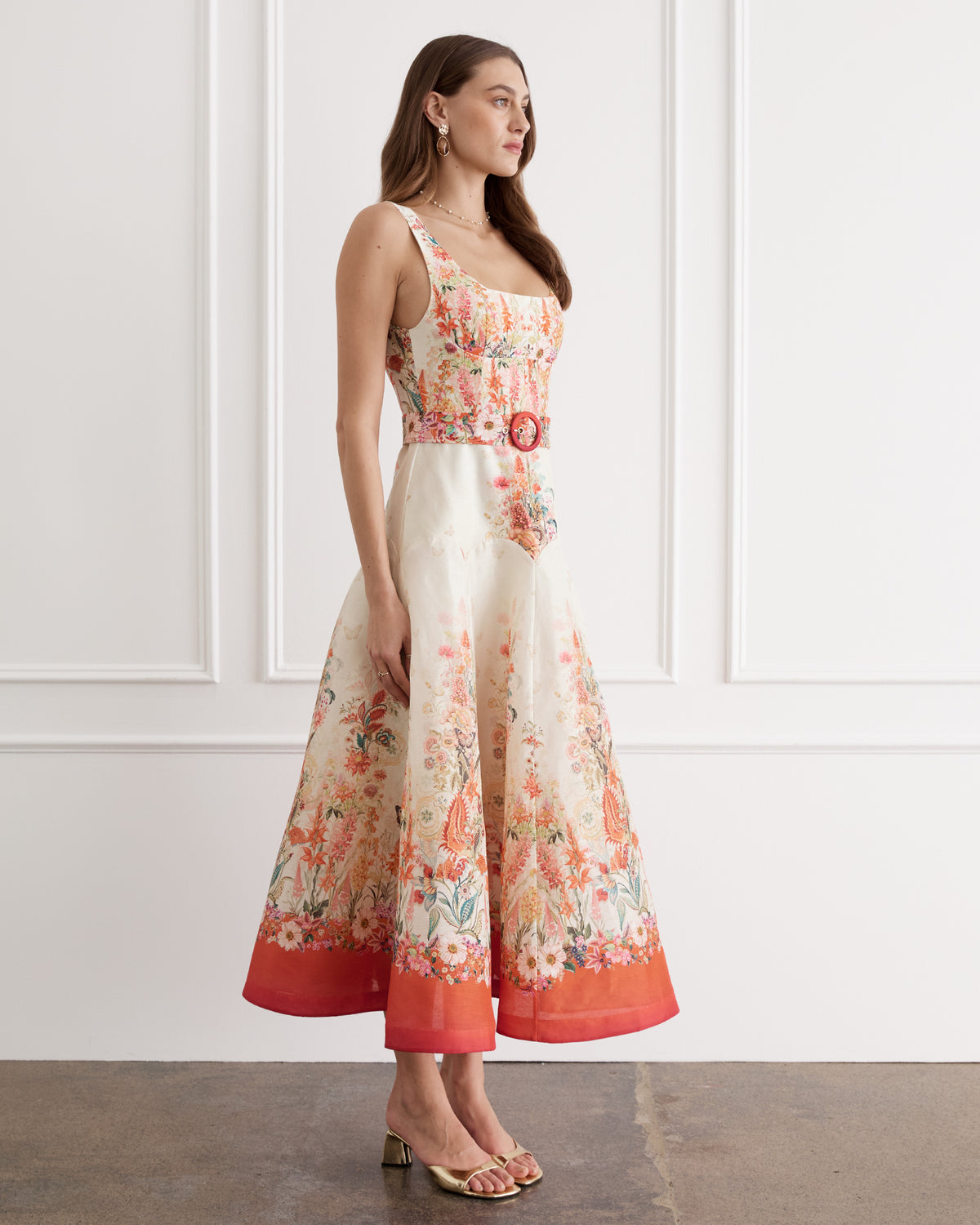Aqua Blu | Phoebe Midi Dress