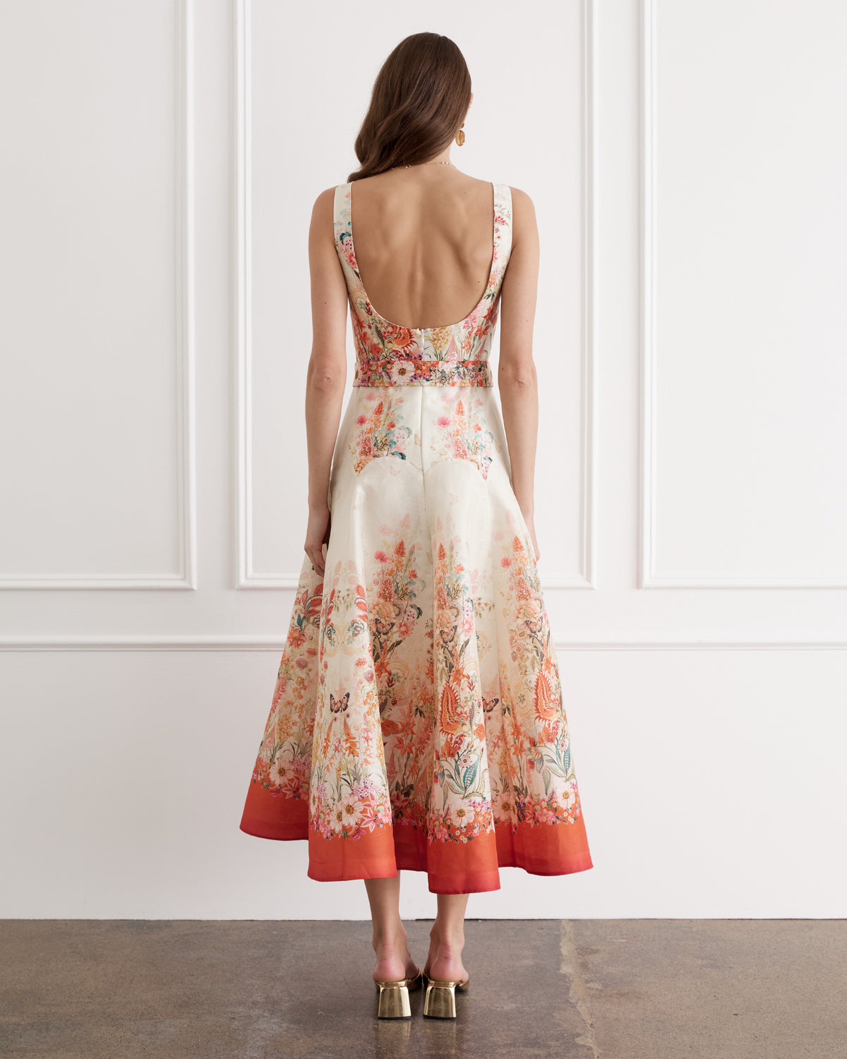 Aqua Blu | Phoebe Midi Dress