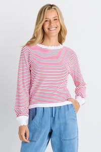 Betty Basics | Scallop Knit Sweater