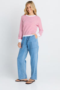 Betty Basics | Scallop Knit Sweater