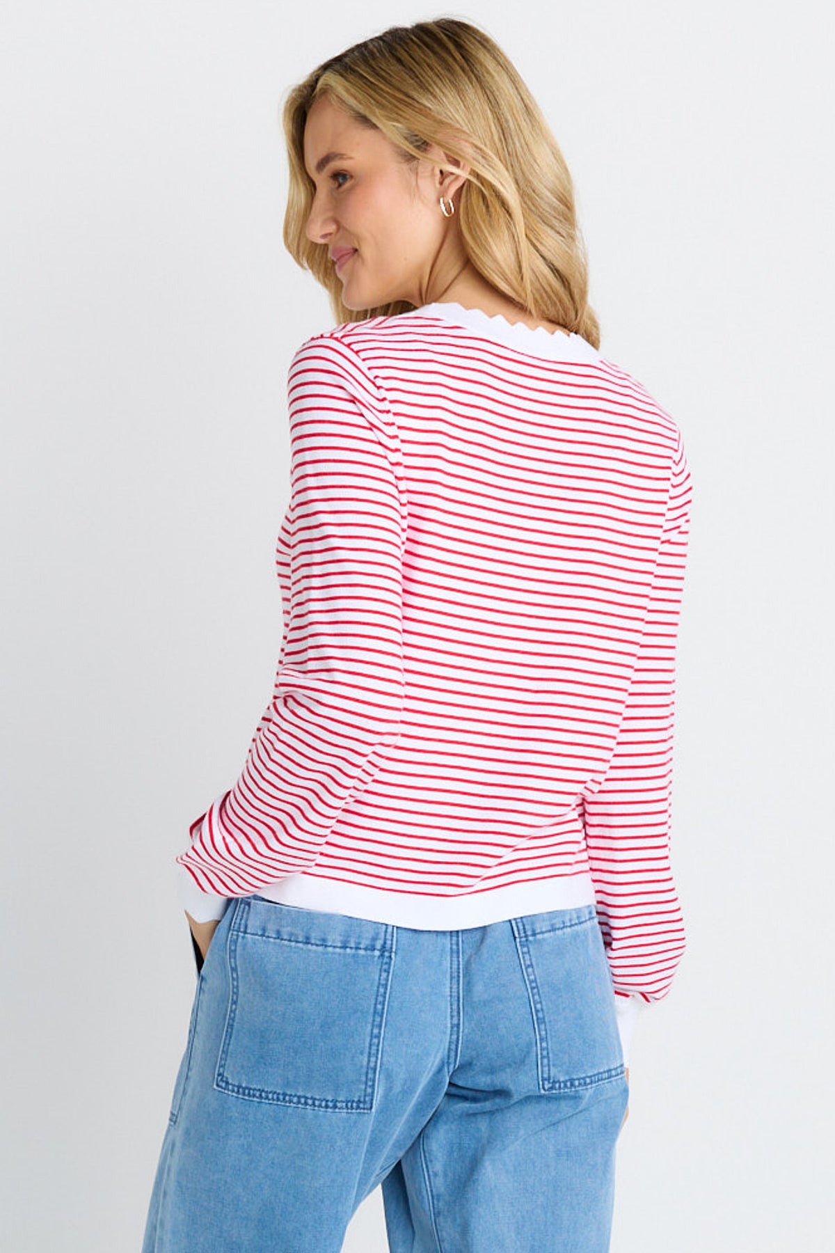 Betty Basics | Scallop Knit Sweater