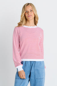 Betty Basics | Scallop Knit Sweater