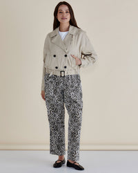Betty Basics | Adaline Crop Trench Coat