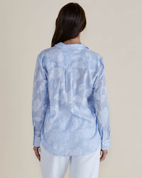 Betty Basics | Lace Stripe Shirt