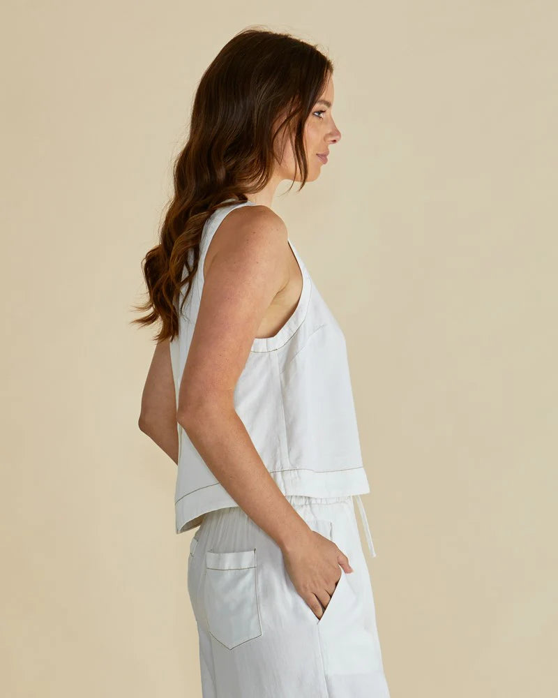 Betty Basics | Copacabana Shell Top