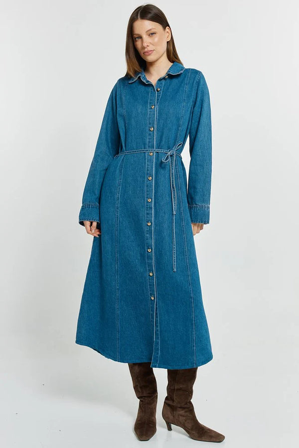 Betty Basics | Nico Denim Dress