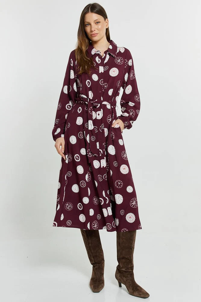 Betty Basics | Stamp Shirt Dress